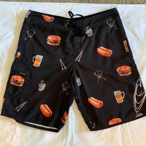 O'Neill Men's BBQ Theme Boardshorts - size 36